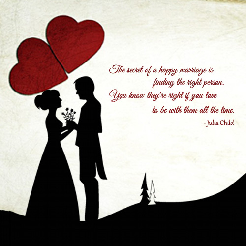 The Secret Of A Happy Marriage. Free Happy Anniversary Quotes eCards