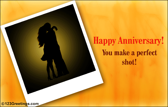 An Anniversary Wishes Card.