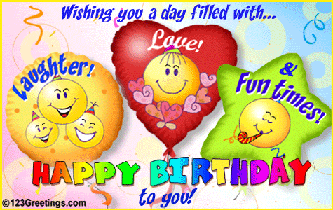 Special Birthday Balloons! Free Cakes & Balloons eCards | 123 Greetings
