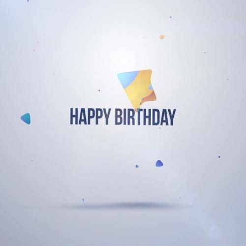 Balloon Explosion For A Happy Birthday. Free Cakes & Balloons eCards