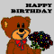 Home : Birthday : Belated Wishes - Belated Flowers Greeting Cards.