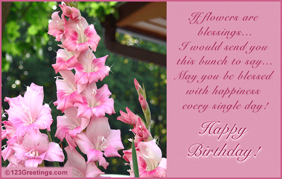 A Beautiful Birthday Blessing!