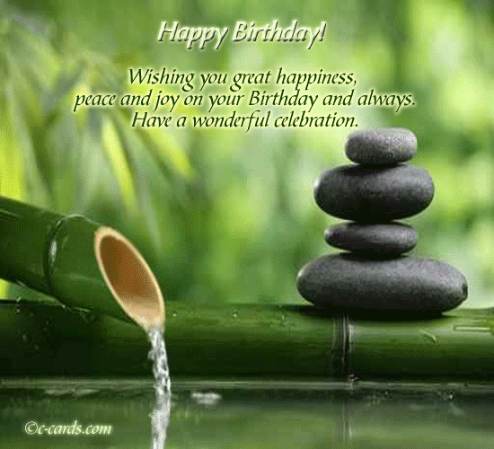 Peace And Joy! Free Birthday Blessings eCards, Greeting Cards | 123