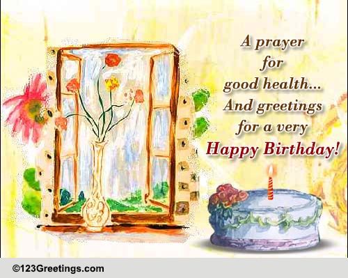 Sending Across Birthday Blessings... Free Birthday Blessings eCards