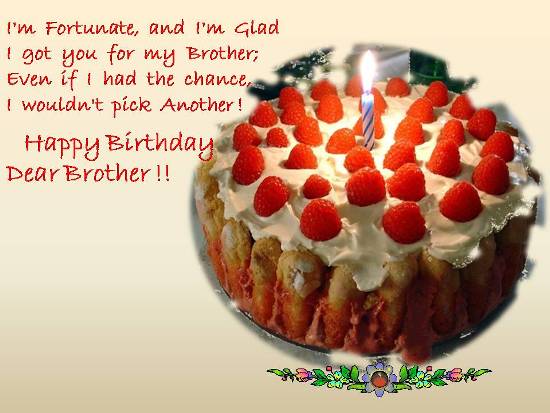 Birthday Wishes For Your Dear Brother. Free For Brother ...