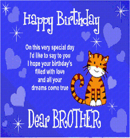 Happy Birthday Dear Brother. Free For Brother & Sister eCards | 123