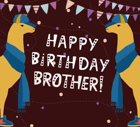 Happy Birthday, Best Brother! Free For Brother & Sister eCards | 123