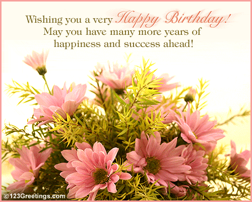 ... Beautiful Birthday Wish. Free Boss & Colleagues eCards | 123 Greetings