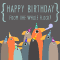 Happy Birthday, From The Whole Flock!