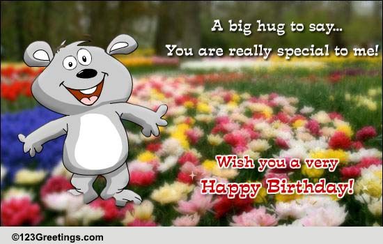 You Are Really Special To Me. Free Extended Family eCards | 123 Greetings