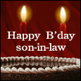 Happy Birthday Son-in-law!