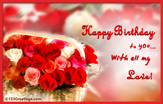 best birthday wishes images. A Birthday Wish With Love!