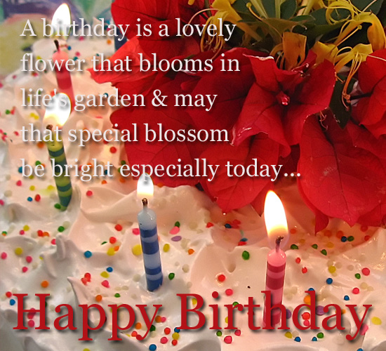 Flowers On Birthday! Free Flowers eCards, Greeting Cards 123 Greetings