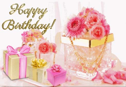 Beautiful Pink Birthday Wishes! Free Birthday for Her 
