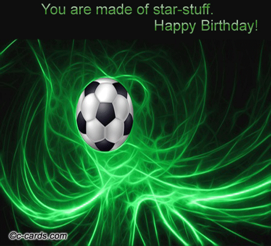 Football. Free Birthday for Him eCards, Greeting Cards | 123 Greetings
