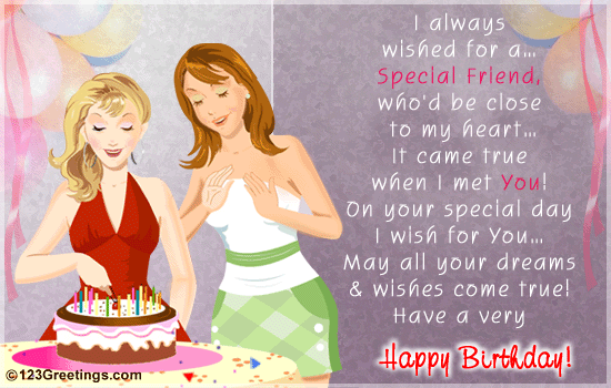 May All Your Wishes Come True Free For Best Friends eCards