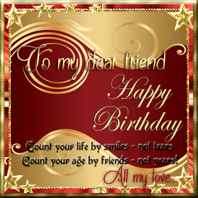 MY DEAREST FRIEND my dearest friend: