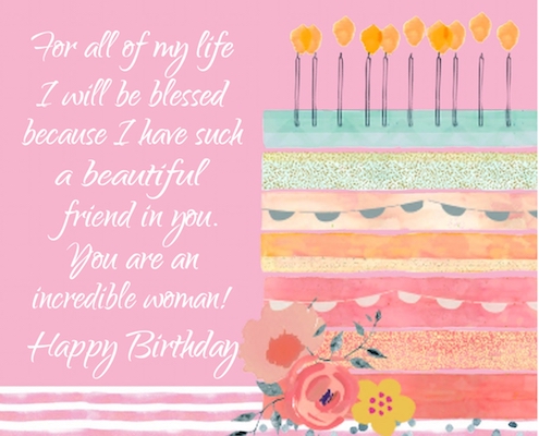 Blessed To Have You As My Friend. Free For Best Friends eCards | 123