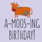 Wishing You An A-moos-ing Birthday!