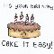 Cake It Easy On Your Birthday!