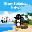 Pirate Penguin Birthday.