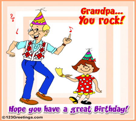 Grandpa You Rock!