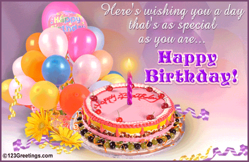 Wish A B'day That's Special! Free Happy Birthday eCards, Greeting Cards |  123 Greetings