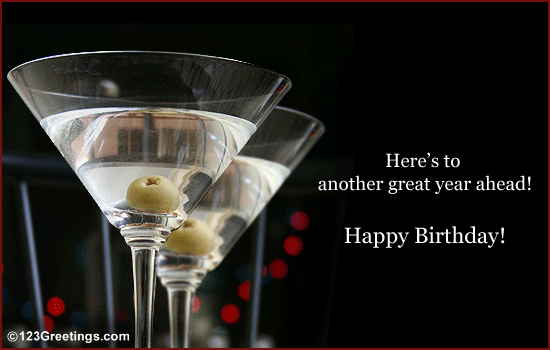 A Birthday Toast! Free Happy Birthday eCards, Greeting Cards | 123 Greetings