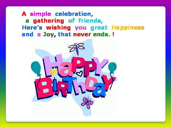 Greetings On A Dear One's Birthday. Free Happy Birthday 
