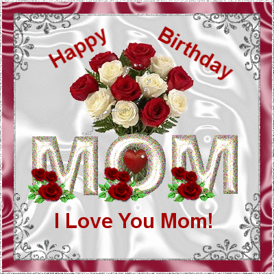 Birthday Cake  on 123greetings    Birthday    Happy Birthday    I Love You Mom