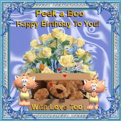 Inspirational Birthday Cards on Peek A Boo  Free Happy Birthday Ecards  Greeting Cards   123 Greetings