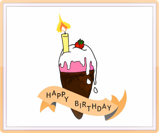 Happy Birthday Ice-cream! Free Happy Birthday eCards, Greeting Cards