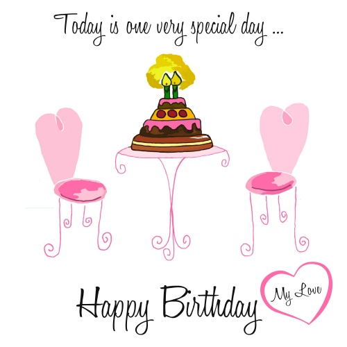 Happy Romantic Birthday My Love. Free Happy Birthday eCards | 123 Greetings