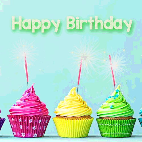 Sparkler Cupcakes For Birthday. Free Happy Birthday eCards 123 Greetings