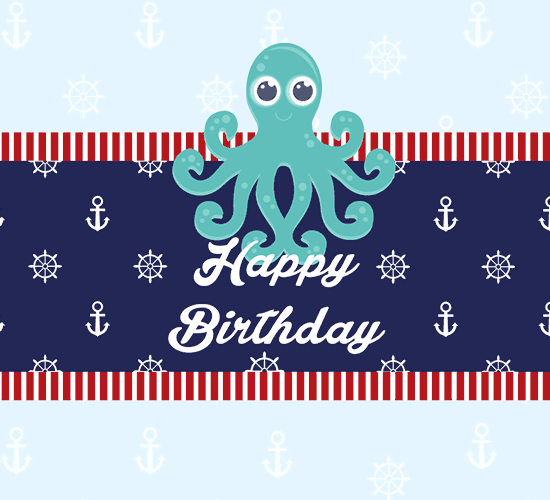 Happy Birthday Sailor! Free Happy Birthday eCards, Greeting Cards | 123