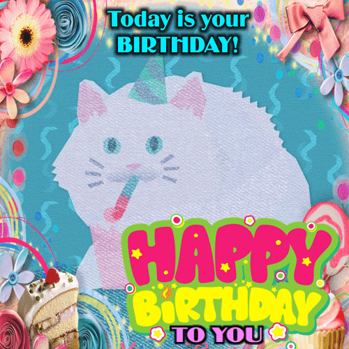 It’s A Happy Birthday Card For You.