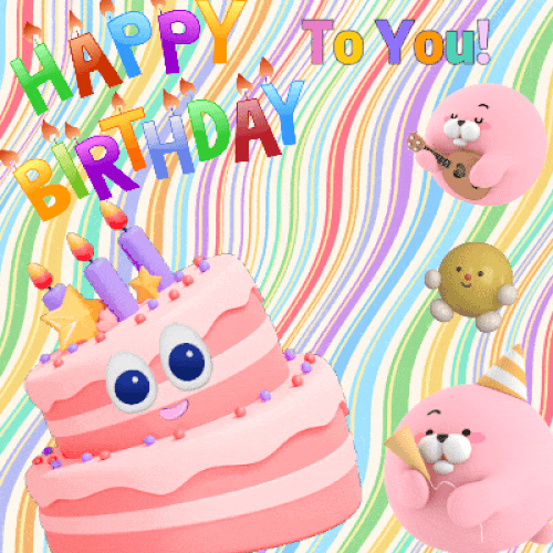 A Cute Happy Birthday Ecard For You.