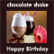Chocolate Shake On Birthday...