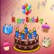 Happy Birthday Cake Celebration