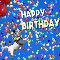 Colorful Balloons Birthday Puppy