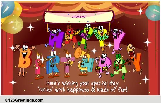 Happy Birthday Free Greetings Download