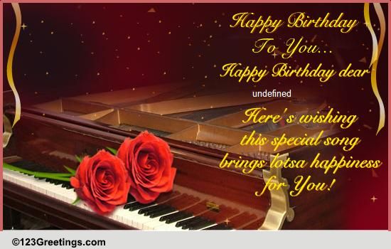 A Birthday Wish For Someone Special! Free Happy Birthday eCards | 123  Greetings