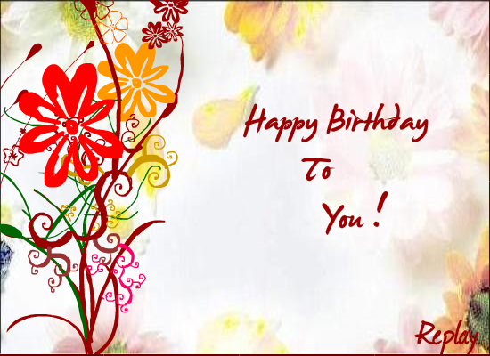 Great Greetings For B’day! Free Happy Birthday ECards | 123 Greetings