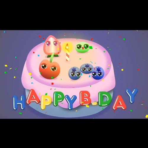 Dancing Fruit Cake Birthday. Free Happy Birthday eCards, Greeting Cards