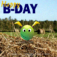 Happy Bubbling B&rsquo;day.