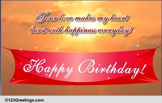 A Heartfelt Birthday Message! Free For Husband & Wife eCards | 123