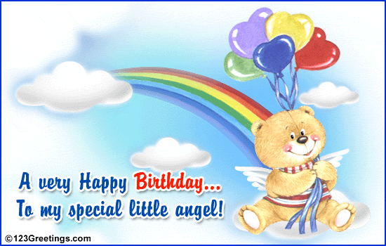 To My Special Angel... Free For Kids eCards, Greeting Cards | 123 Greetings
