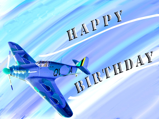 Airplane Birthday Card Printable