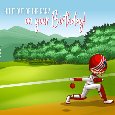 Baseball Birthday Boy Card