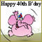 Fun 40th Birthday Wish!